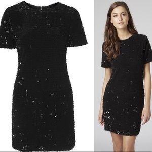 Topshop Mini sequin dress